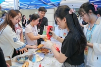 [픽! 대전] 목원대, 외국인 유학생 '세계음식 문화축제'