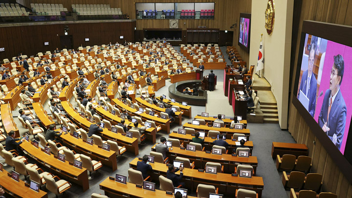 외교·통일·안보 분야 대정부질문 시작