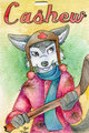 Furry Fiesta 2012 Badge, by P Moss