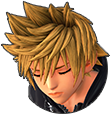 Unused idle sprite of Roxas downed.