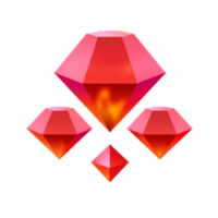 The Blazing Gem material sprite