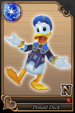 Donald Duck card (card 49) from Kingdom Hearts χ