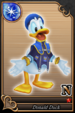 Donald Duck card (card 50) from Kingdom Hearts χ