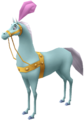 A horse [KH Uχ][KH BbS]