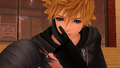 Xion bids farewell to Roxas.