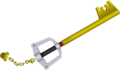 The Kingdom Key D Keyblade.