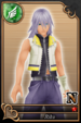 Riku card (card 40) from Kingdom Hearts χ