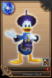 Donald Duck card (card 56) from Kingdom Hearts χ