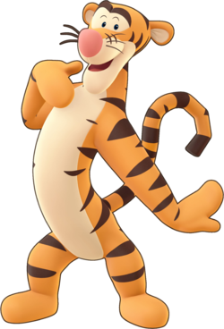 Official render for Tigger