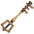 Terra's Wooden Keyblade, passed down to Ventus.