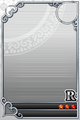 an empty R Assist card