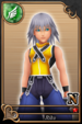 Riku card (card 29) from Kingdom Hearts χ