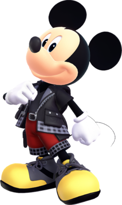 King Mickey, as he appears in Kingdom Hearts III