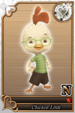 Chicken Little card (card 223) from Kingdom Hearts χ