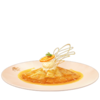 The Crêpes Suzette dish sprite