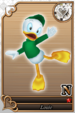 Louie card (card 205) from Kingdom Hearts χ