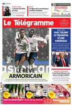 La une du jour du Télégramme