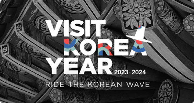 VISIT KOREA YEAR 2023-2024 RIDE THE KOREAN WAVE