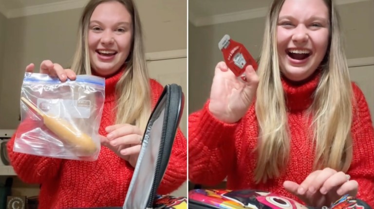 Mom Reveals Daughters Pack Lunch