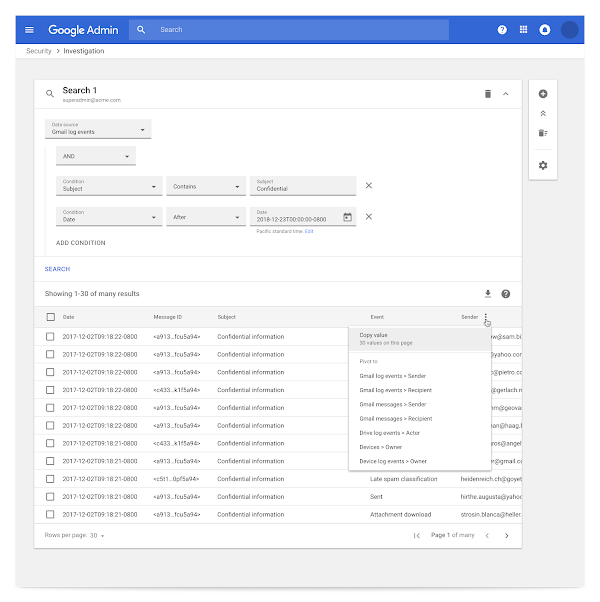 Dashboard Investigation Tool