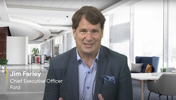 Ford の CEO、Jim Farley 氏の YouTube 動画