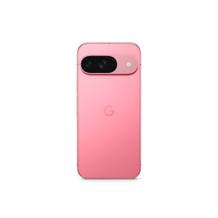 Back of Pixel 9 in Peony