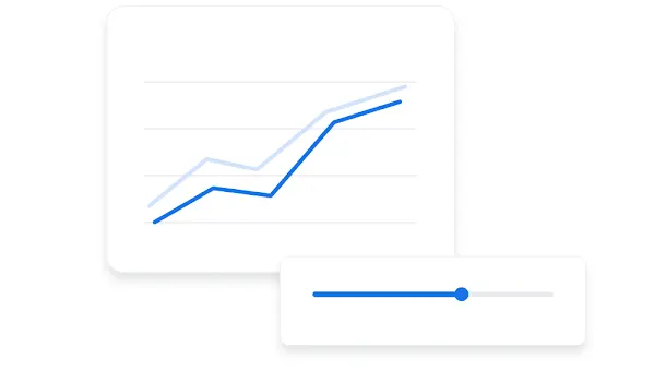 Graphique montrant l’évolution des performances au fil du temps