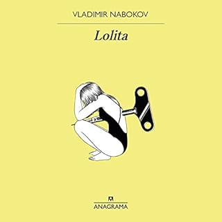 Lolita Audiolibro Por Vladimir Nabokov arte de portada