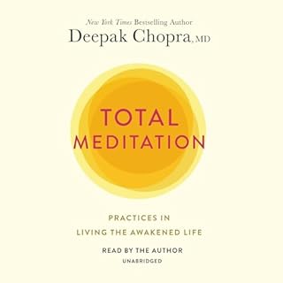 Total Meditation Audiolibro Por Deepak Chopra M.D. arte de portada