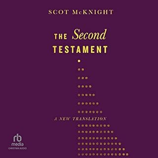 The Second Testament Audiolibro Por Scot McKnight arte de portada