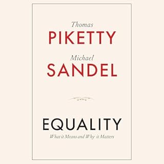 Equality Audiolibro Por Thomas Piketty, Michael J. Sandel arte de portada