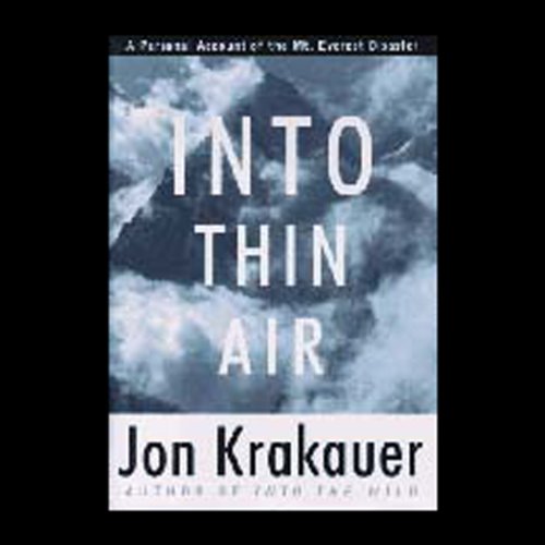 Into Thin Air Audiobook By Jon Krakauer cover art