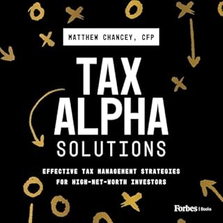 Tax Alpha Solutions Audiolibro Por Matthew Chancey arte de portada