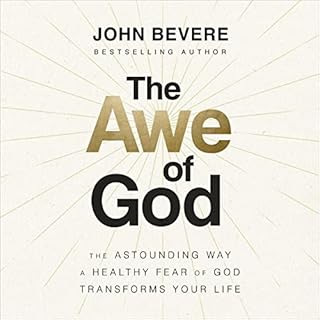 The Awe of God Audiolibro Por John Bevere arte de portada