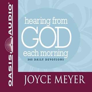 Hearing from God Each Morning Audiolibro Por Joyce Meyer arte de portada