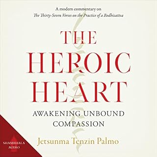 The Heroic Heart Audiolibro Por Jetsunma Tenzin Palmo arte de portada