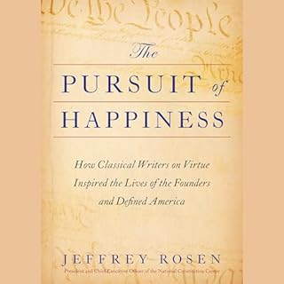 The Pursuit of Happiness Audiolibro Por Jeffrey Rosen arte de portada