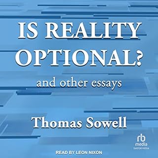 Is Reality Optional? Audiobook By Thomas Sowell cover art