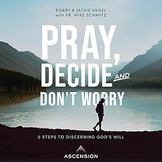 Pray, Decide, and Don't Worry Audiolibro Por Jackie Angel, Bobby Angel, Fr. Mike Schmitz arte de portada