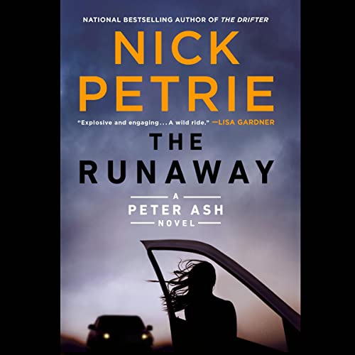 The Runaway Audiolibro Por Nick Petrie arte de portada