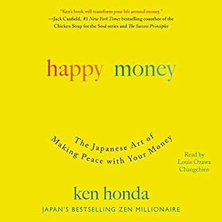 Happy Money Audiolibro Por Ken Honda arte de portada