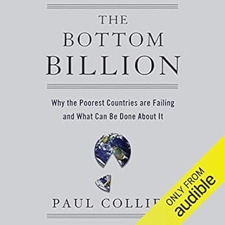 The Bottom Billion Audiolibro Por Paul Collier arte de portada