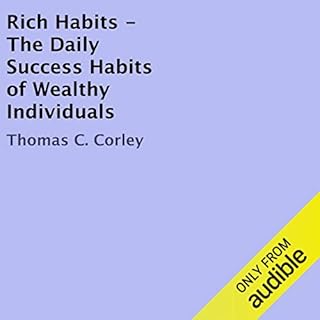 Rich Habits Audiobook By Thomas C. Corley cover art