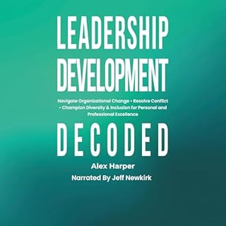 Leadership Development Decoded Audiolibro Por Alex Harper arte de portada