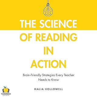 The Science of Reading in Action Audiolibro Por Malia Hollowell arte de portada