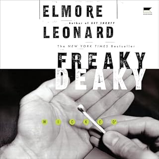 Freaky Deaky Audiolibro Por Elmore Leonard arte de portada