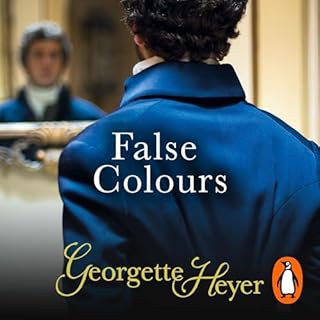 False Colours Audiolibro Por Georgette Heyer arte de portada