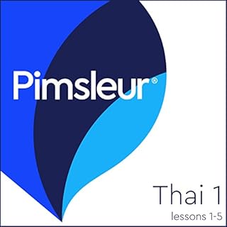 Thai Phase 1, Unit 01-05 Audiobook By Pimsleur cover art