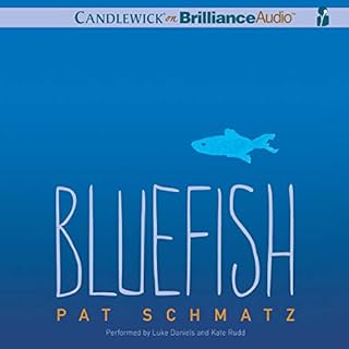 Bluefish Audiolibro Por Pat Schmatz arte de portada