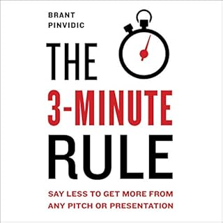 The 3-Minute Rule Audiolibro Por Brant Pinvidic arte de portada